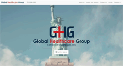 Desktop Screenshot of globalhealthcaregroup.com